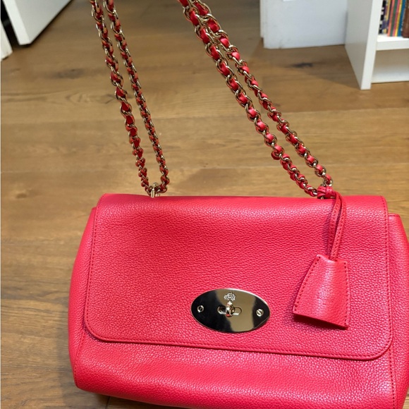 Mulberry Lily Scarlet Red Leather Bag - Picture 13 of 16